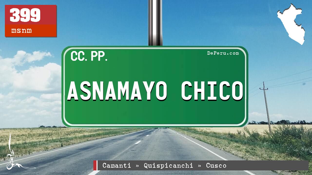 ASNAMAYO CHICO