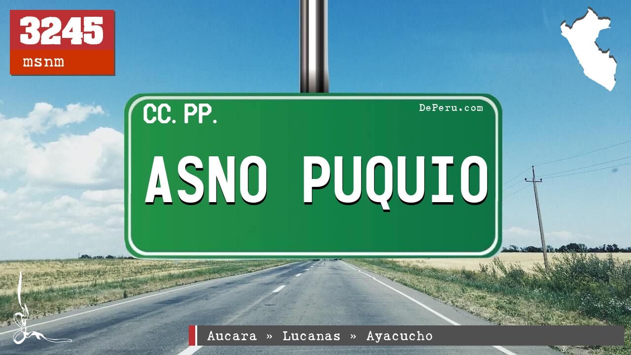 Asno Puquio