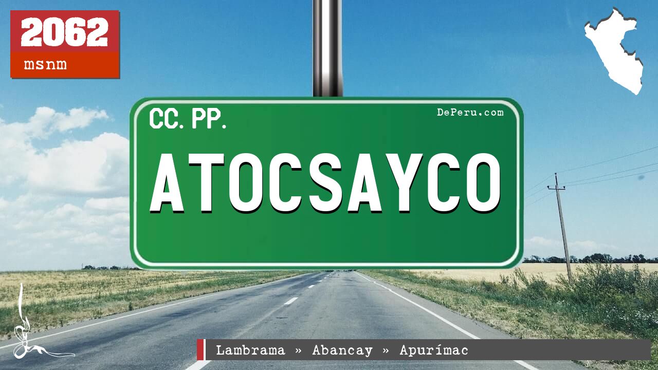 Atocsayco