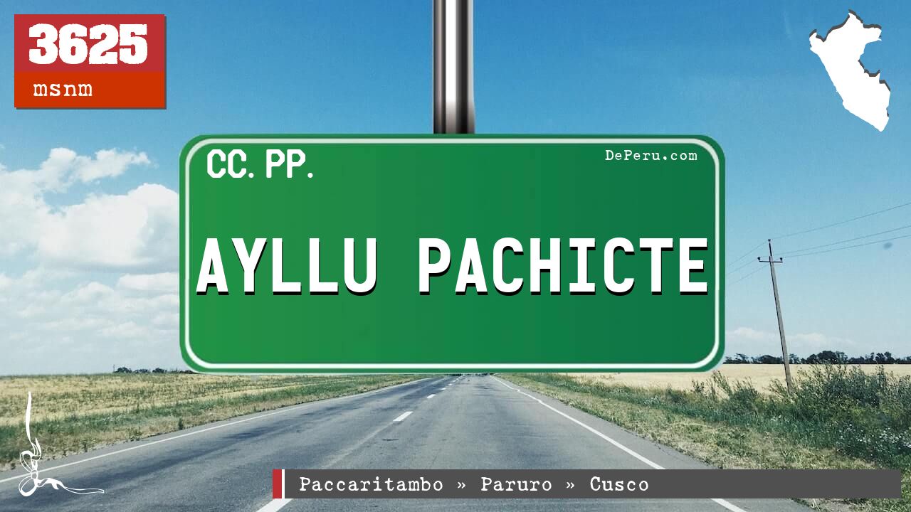 AYLLU PACHICTE