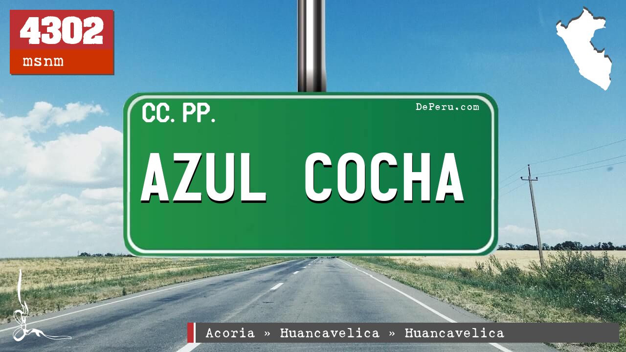 AZUL COCHA