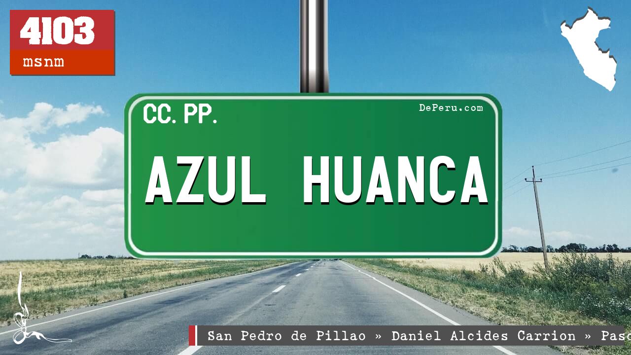 AZUL HUANCA