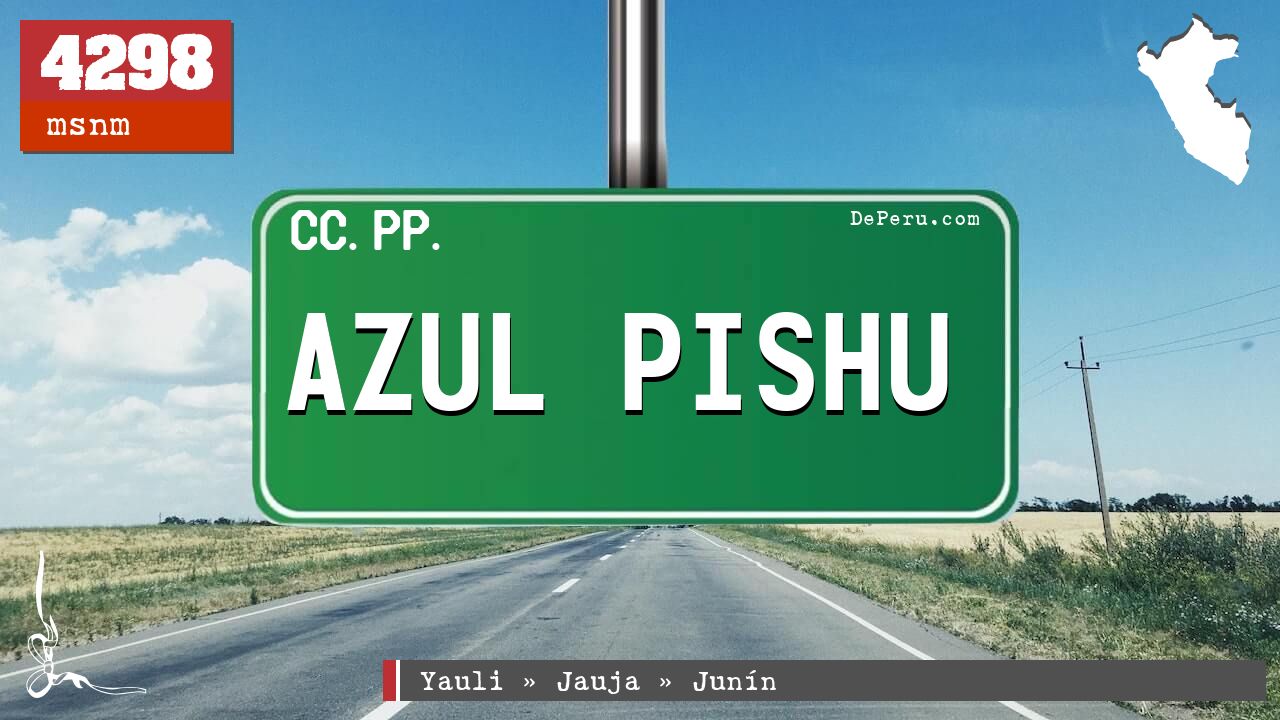 AZUL PISHU