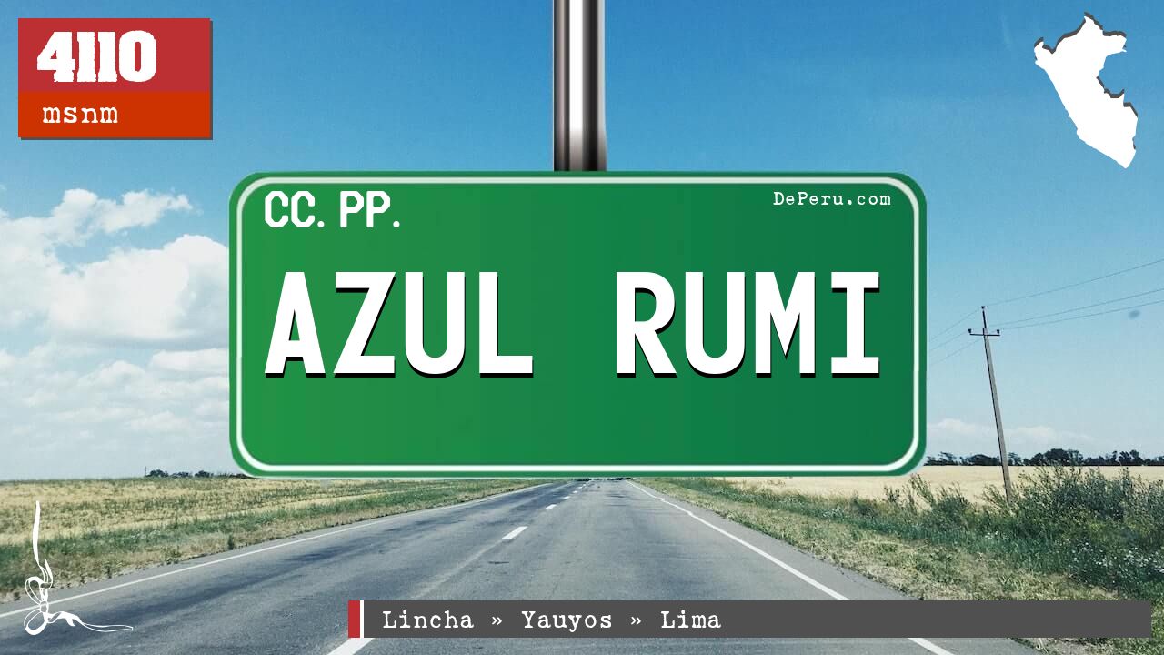 AZUL RUMI