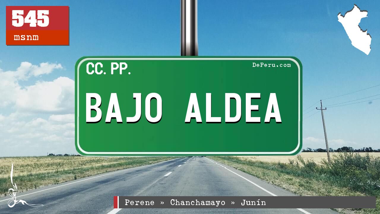 Bajo Aldea