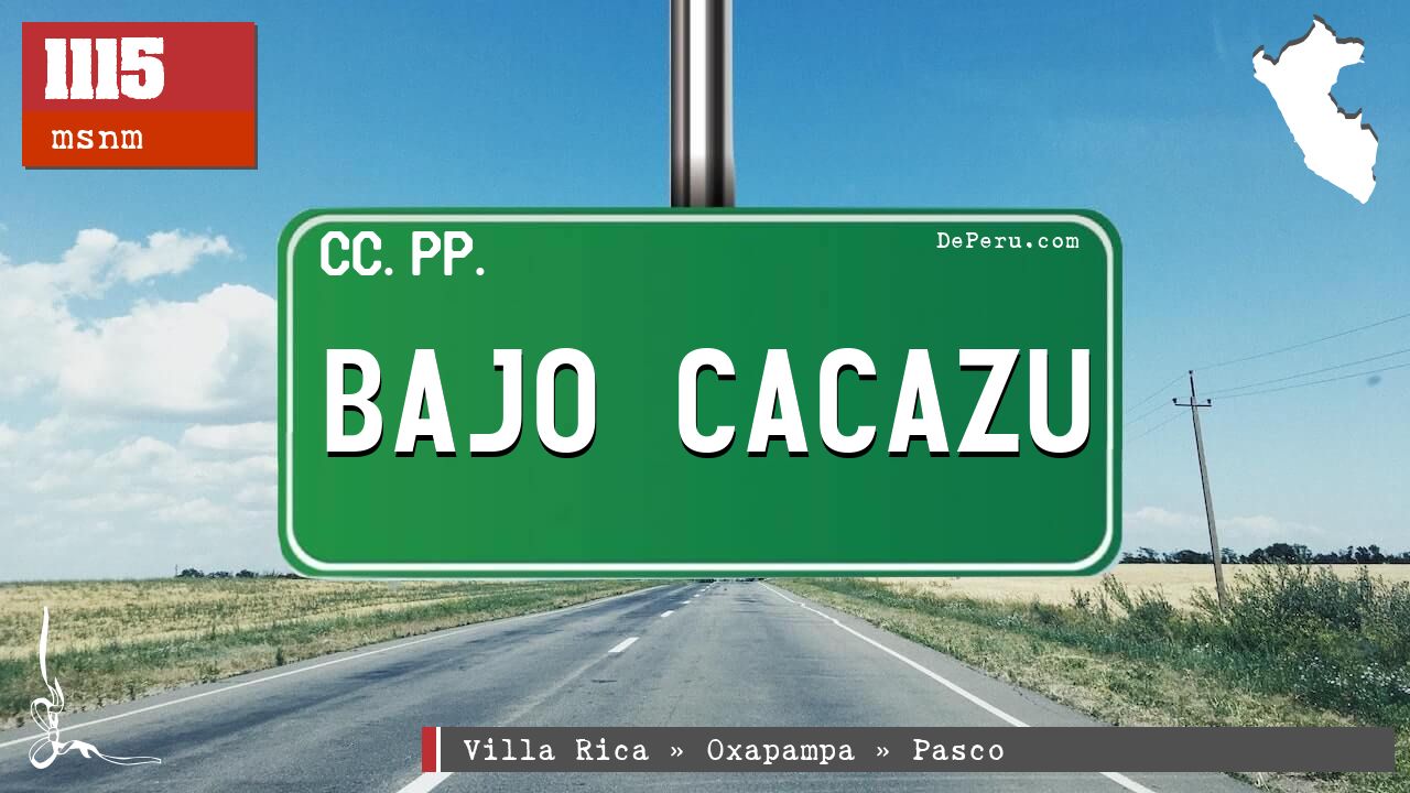 Bajo Cacazu