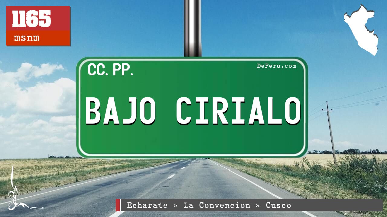 BAJO CIRIALO