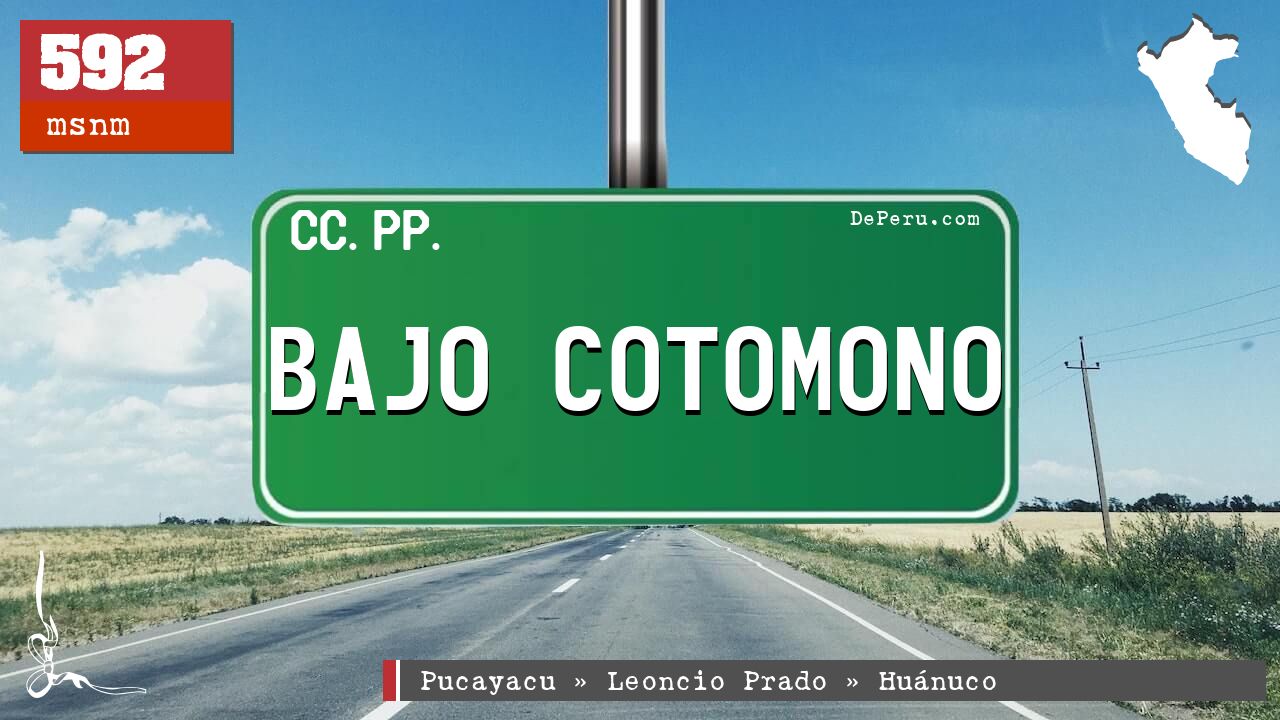 Bajo Cotomono