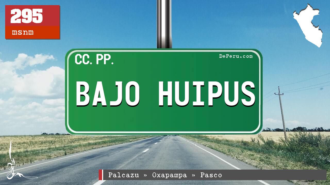 Bajo Huipus