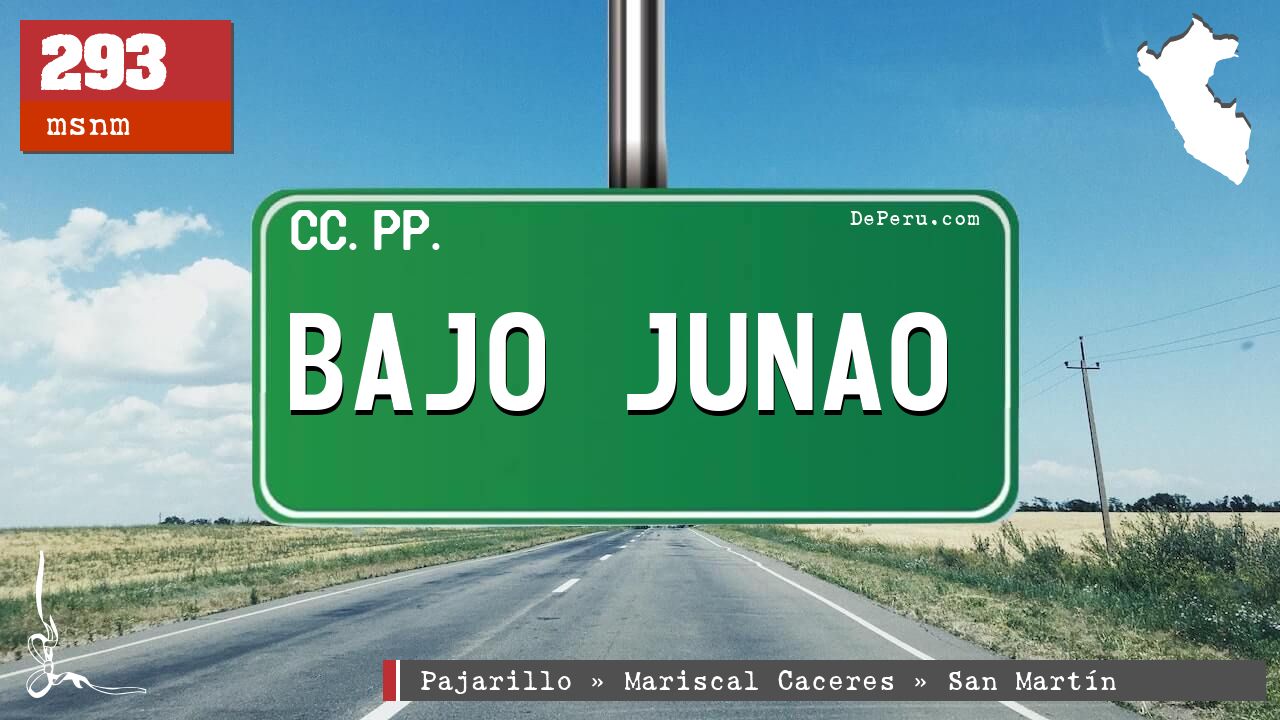 Bajo junao