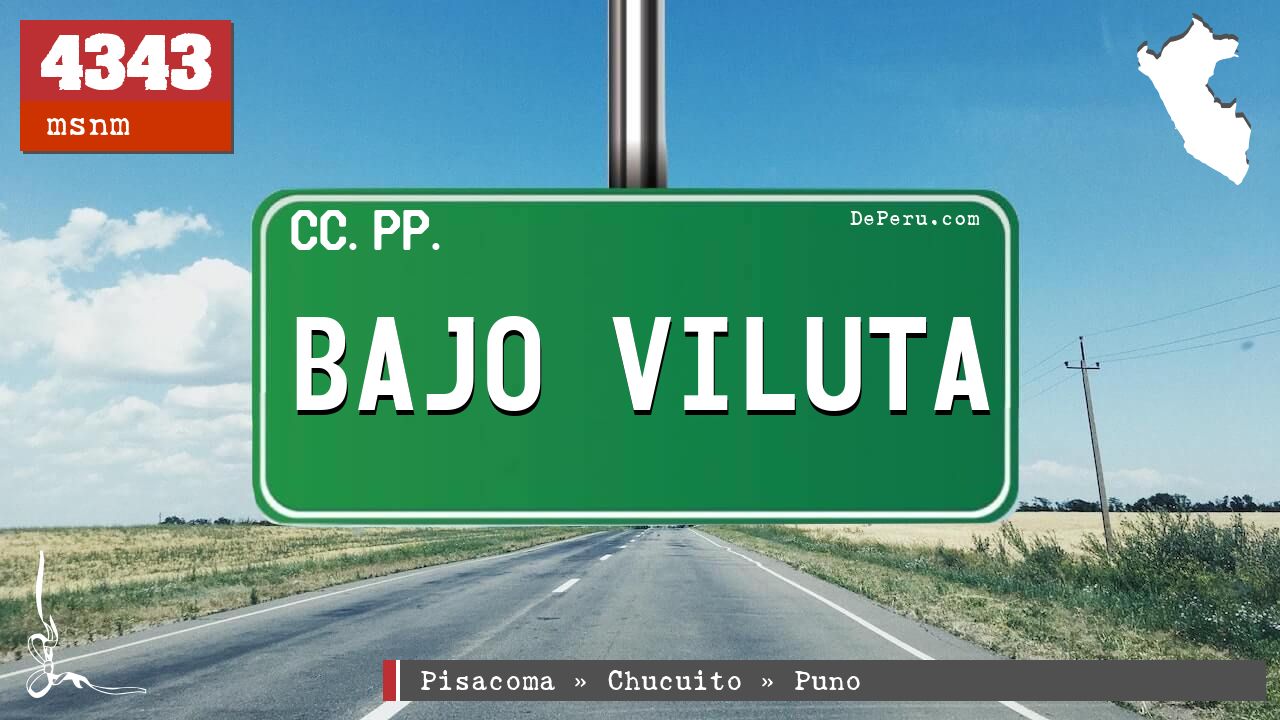 BAJO VILUTA