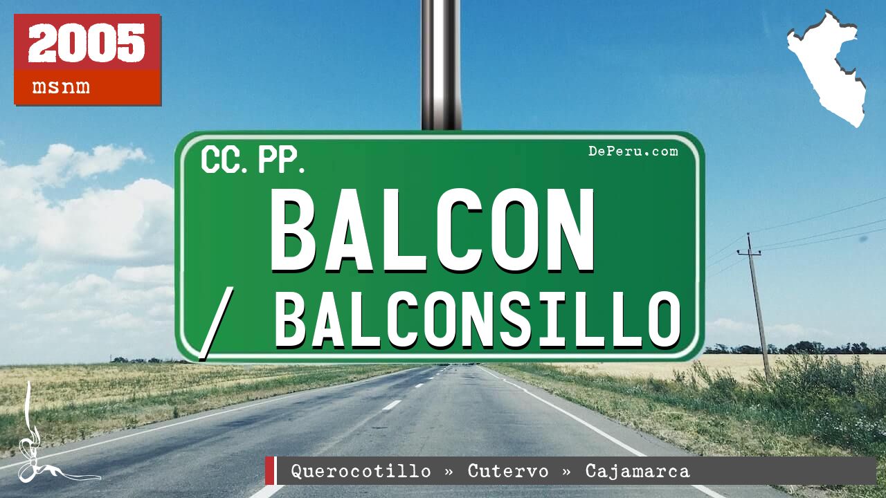 Balcon / Balconsillo