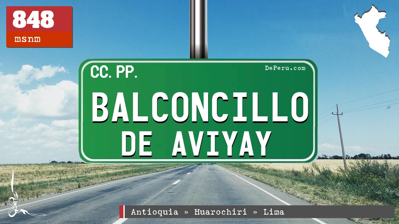 Balconcillo de Aviyay