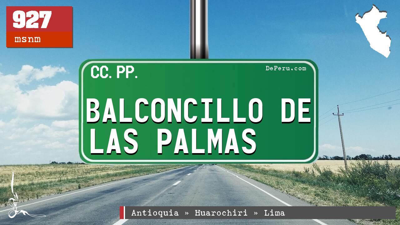 Balconcillo de Las Palmas