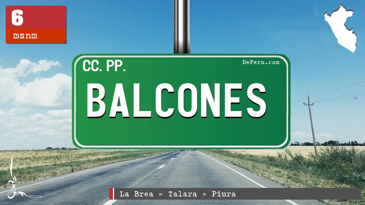 Balcones