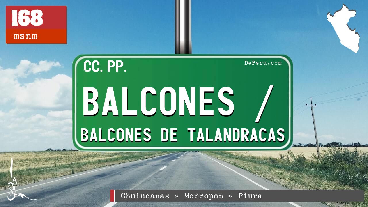 Balcones / Balcones de Talandracas