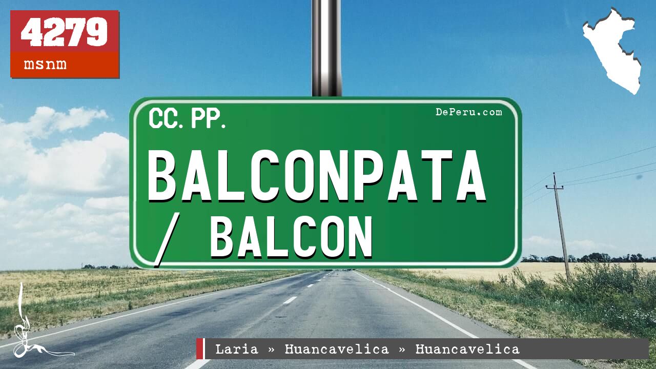 Balconpata / Balcon