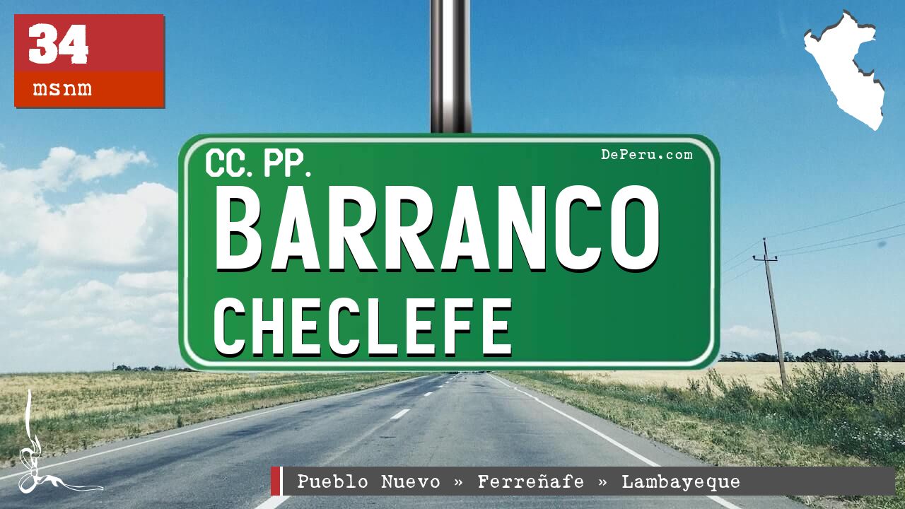 Barranco Checlefe