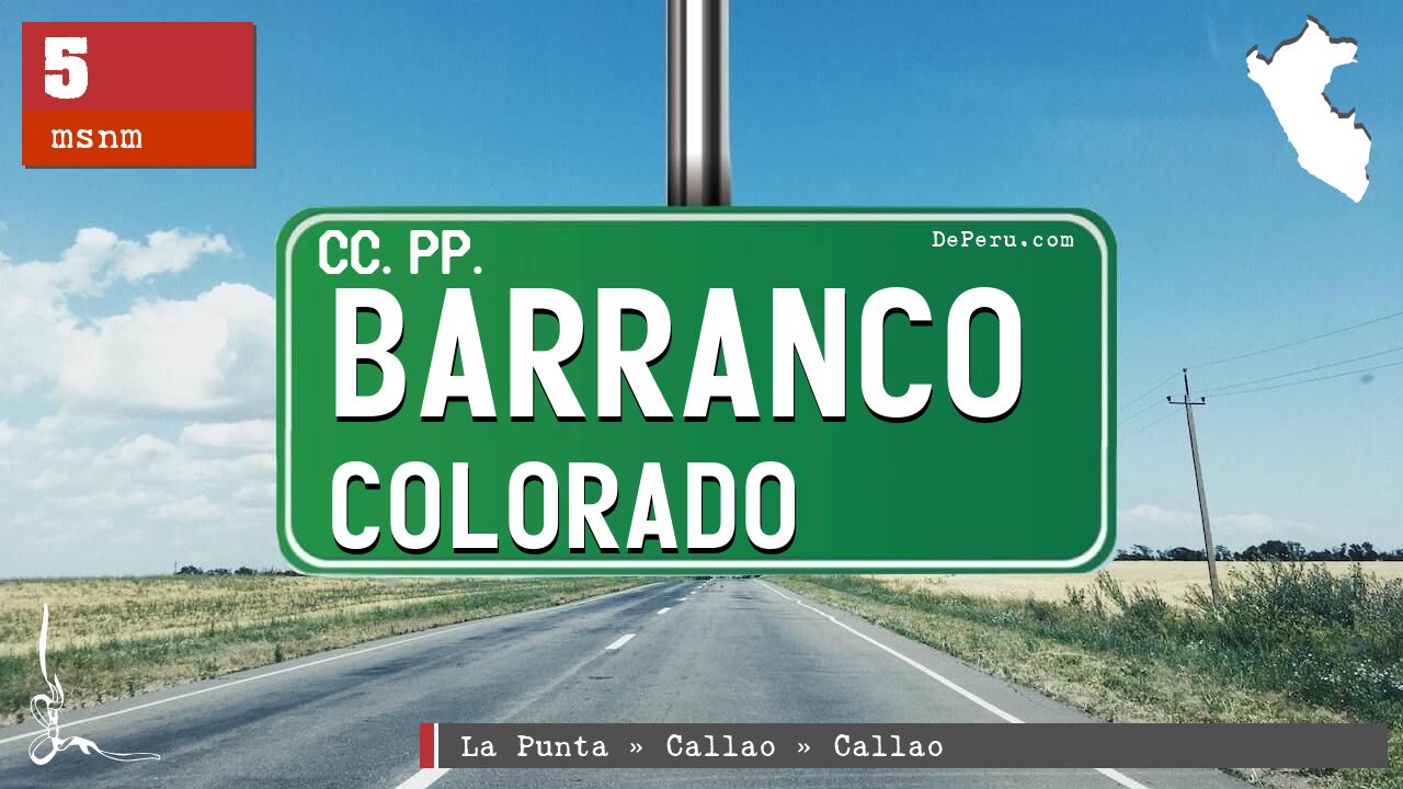 Barranco Colorado
