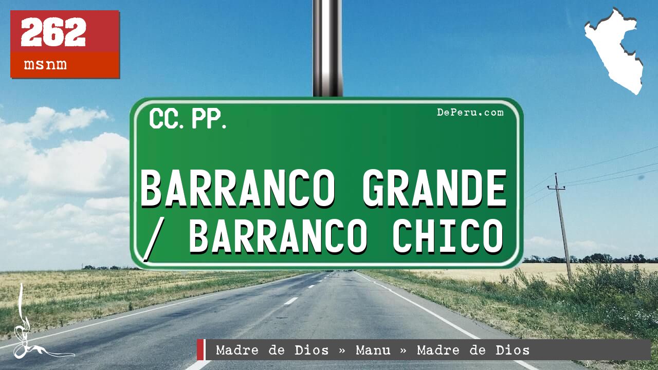 Barranco Grande / Barranco Chico