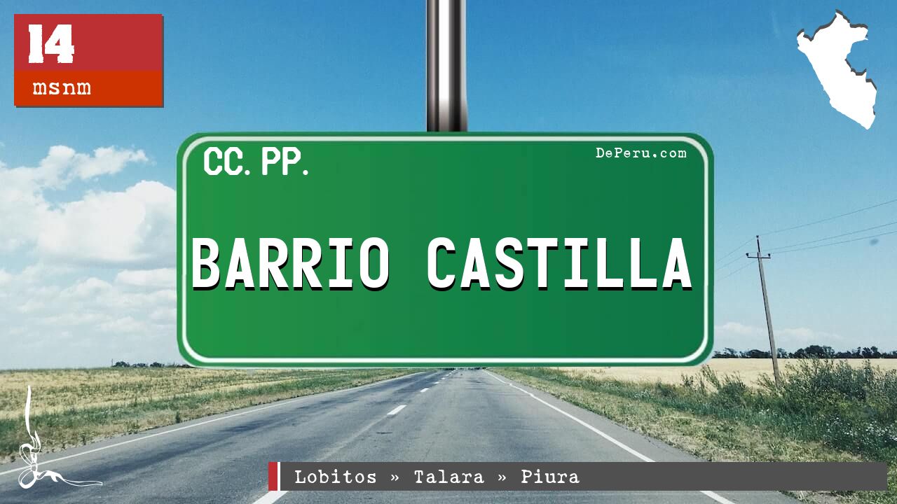 Barrio Castilla