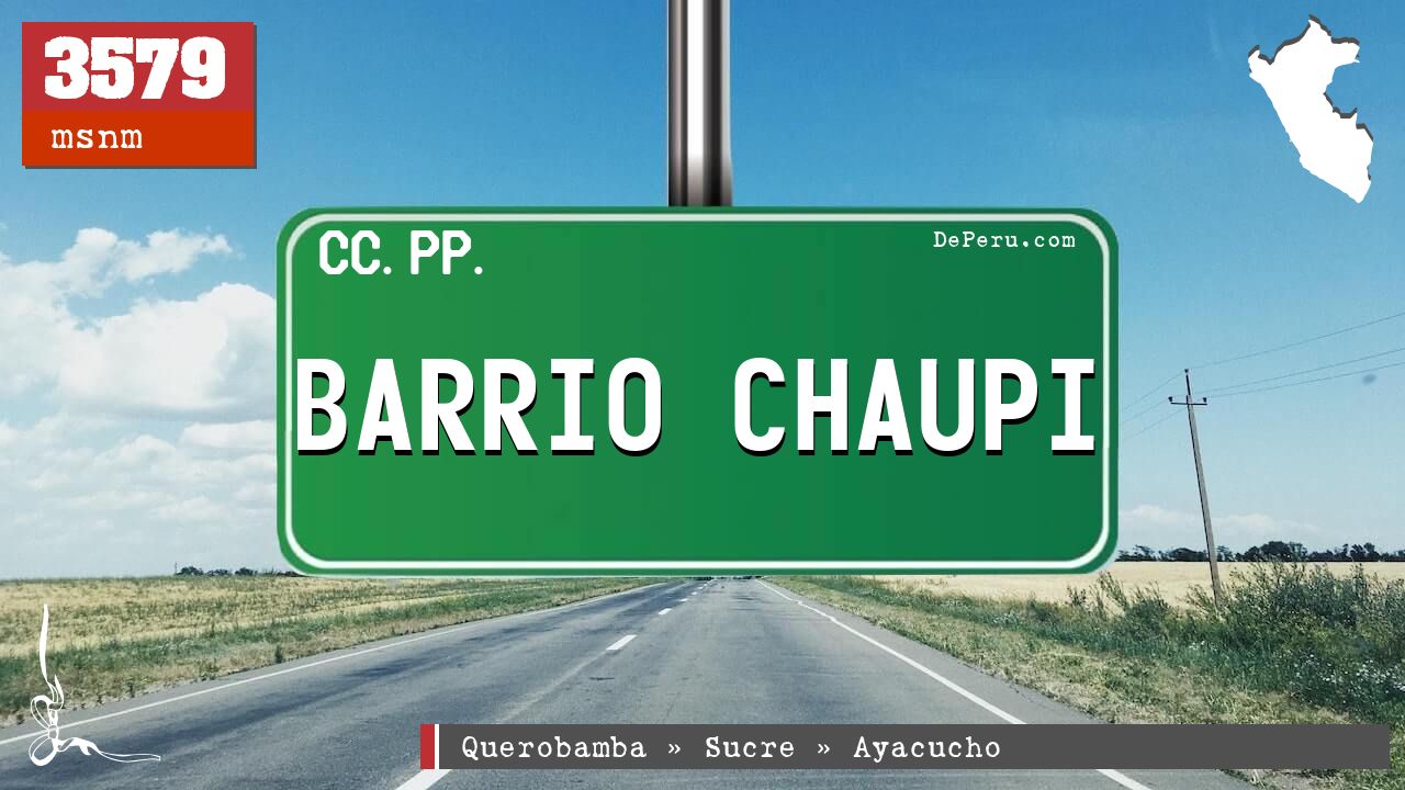 Barrio Chaupi