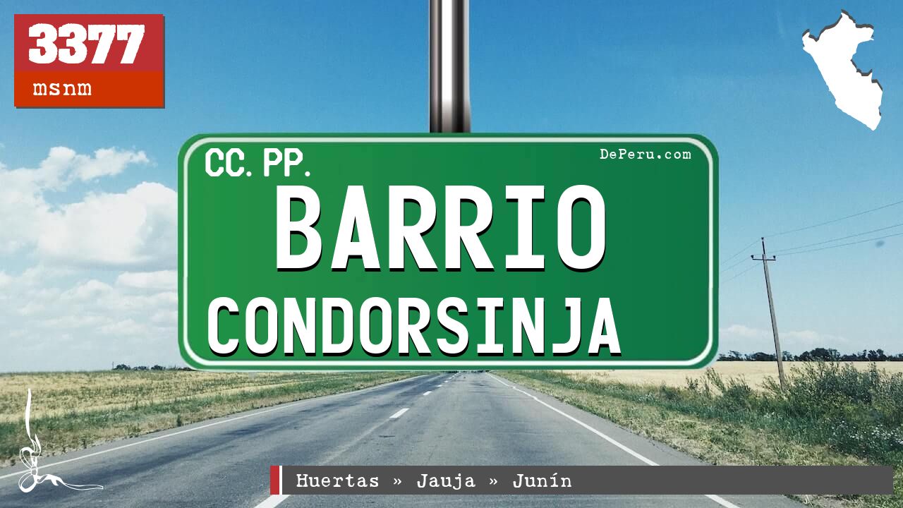 Barrio Condorsinja