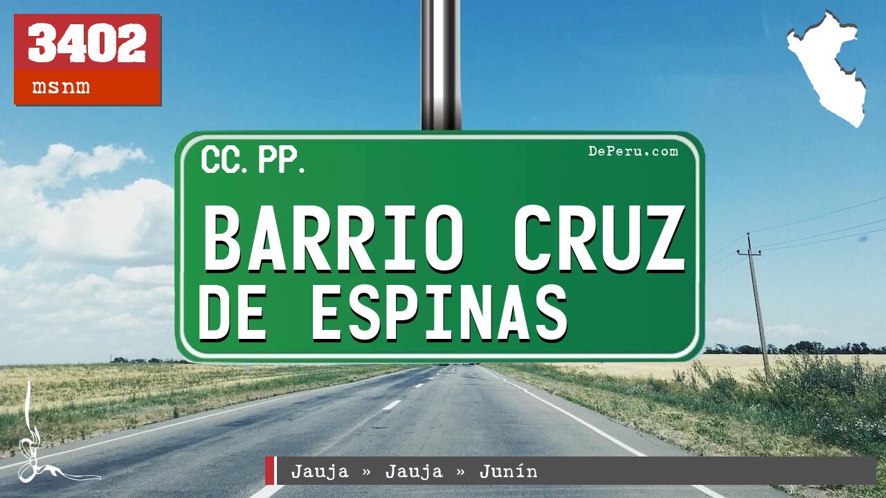 Barrio Cruz de Espinas