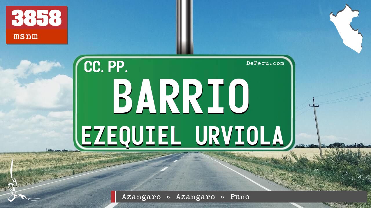 Barrio Ezequiel Urviola