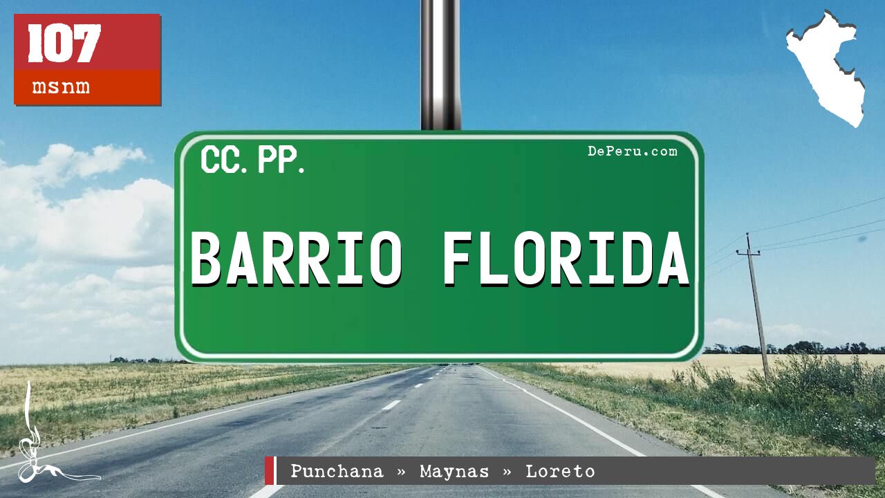 BARRIO FLORIDA