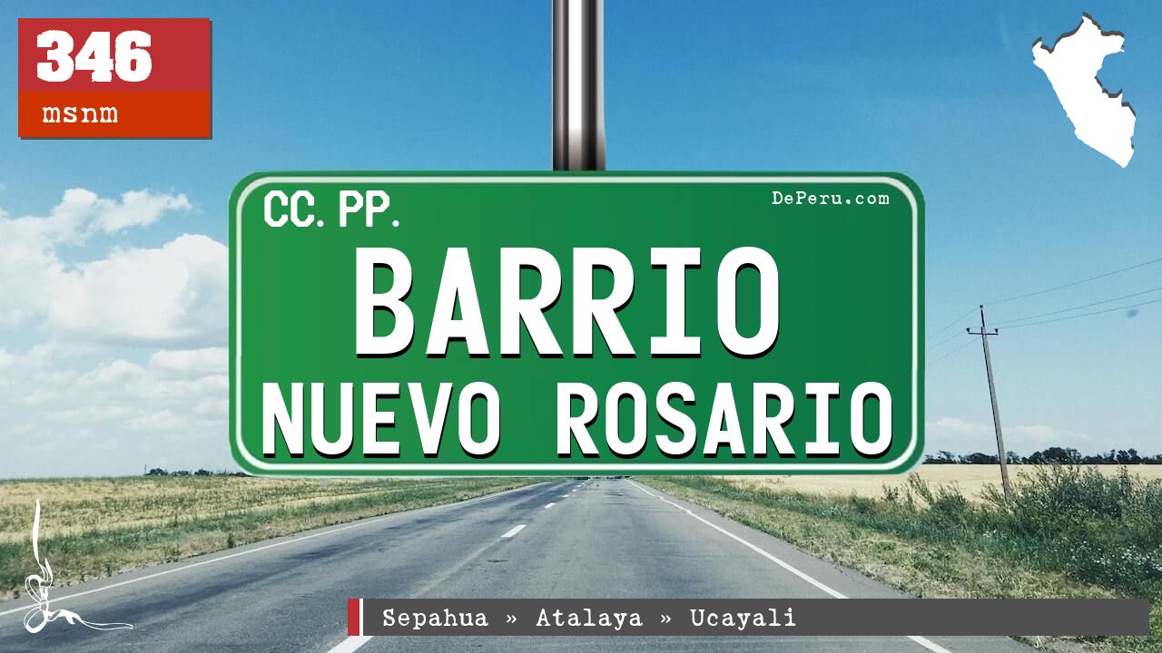 Barrio Nuevo Rosario