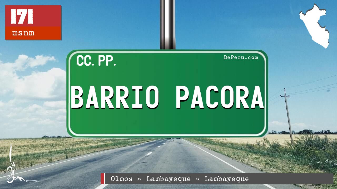 Barrio Pacora