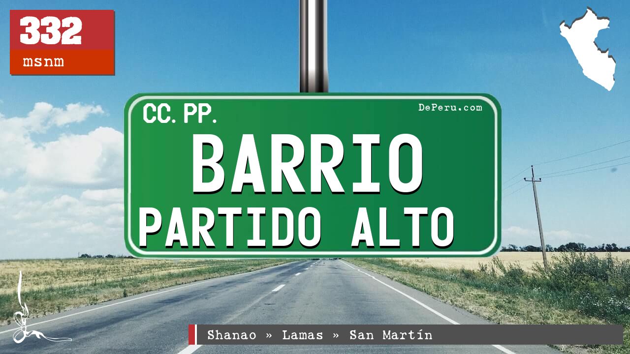 Barrio Partido Alto