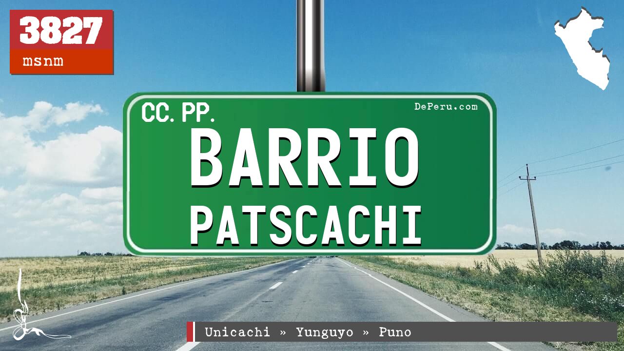Barrio Patscachi