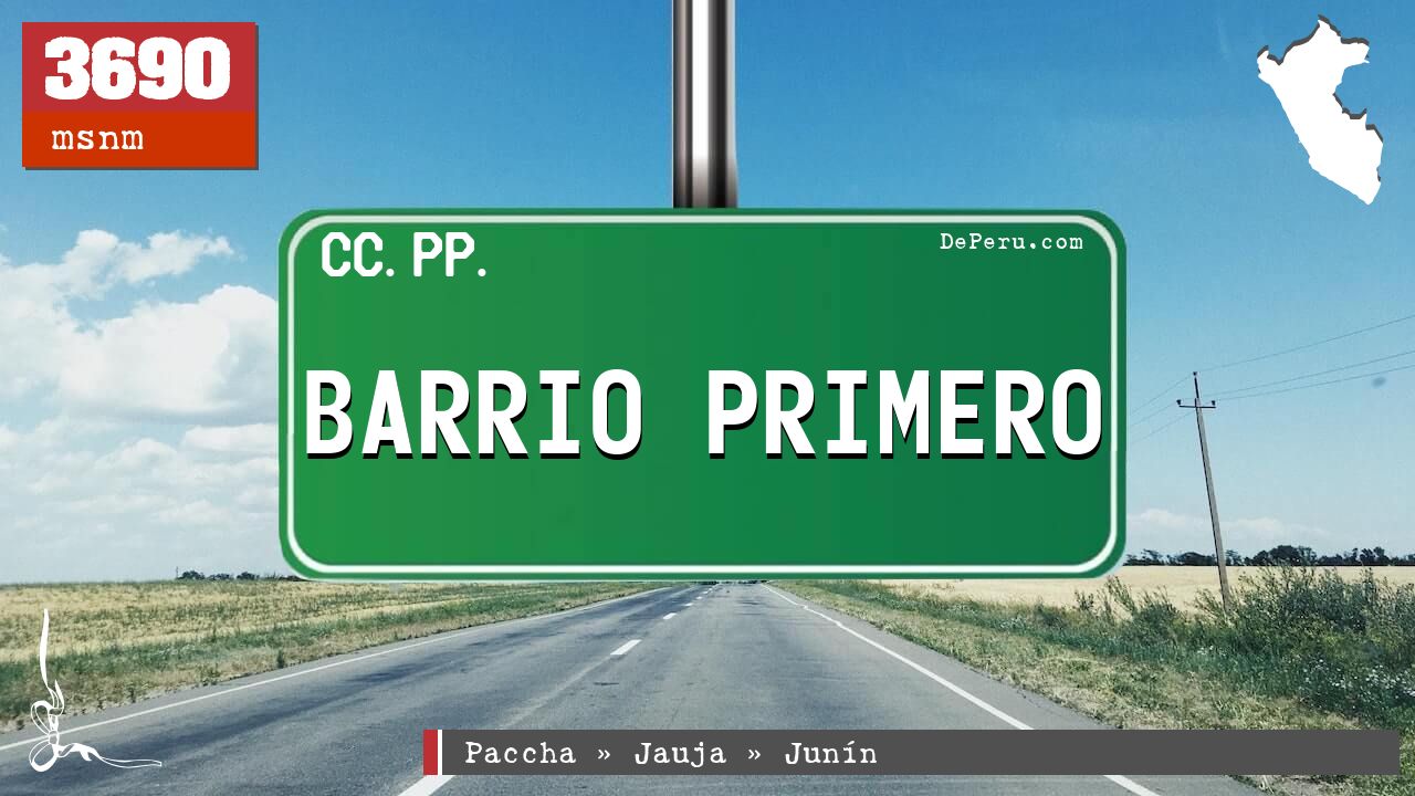 Barrio Primero