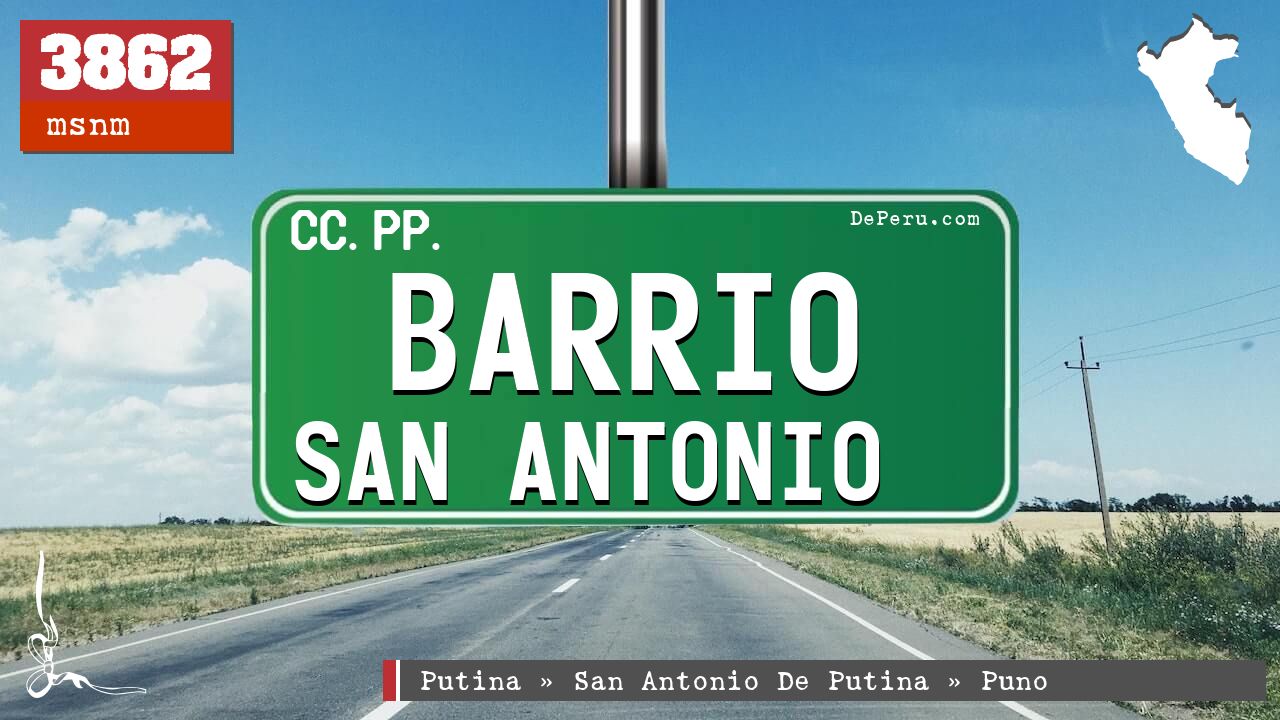 Barrio San Antonio