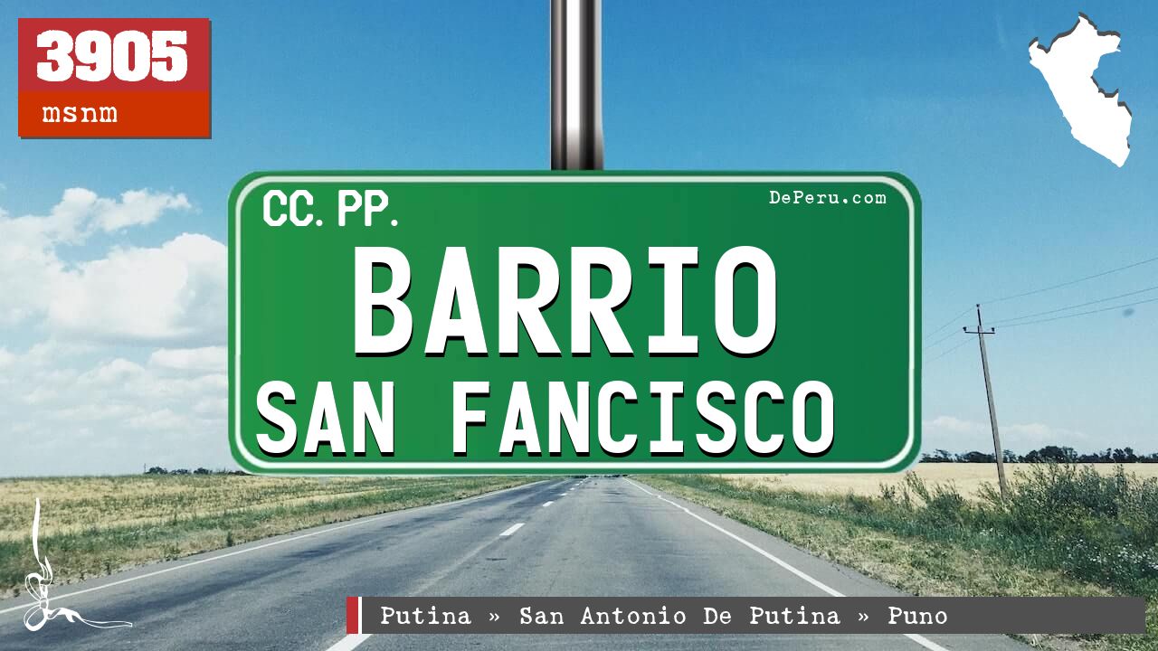 Barrio San Fancisco