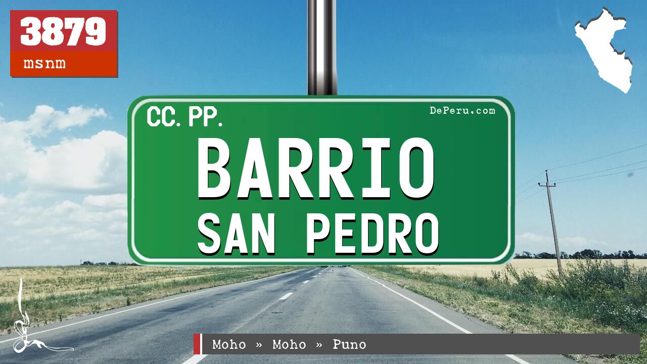 Barrio San Pedro