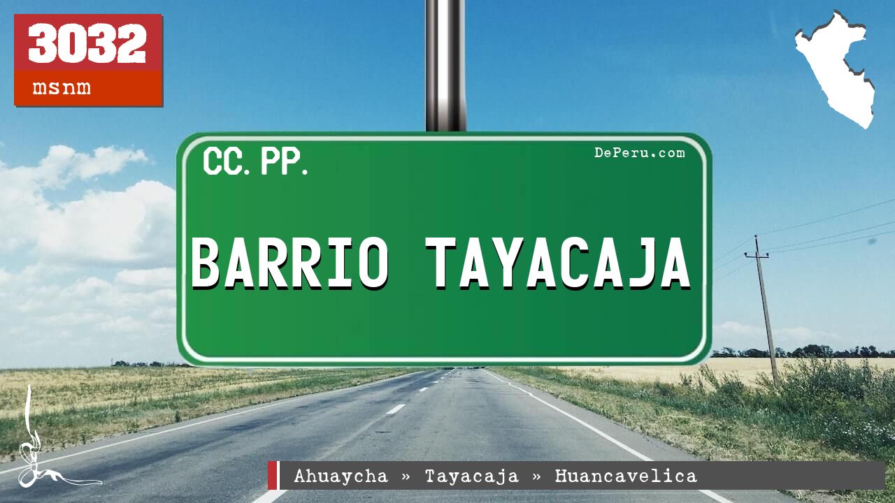 Barrio Tayacaja