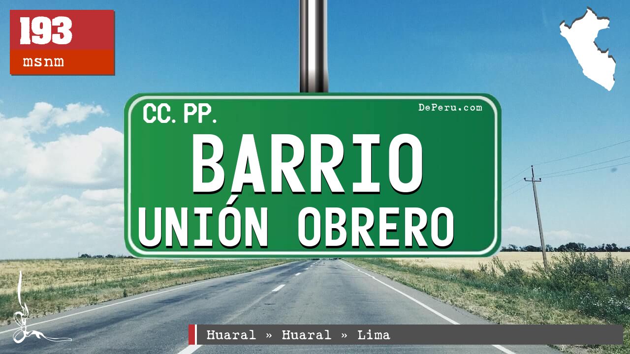 Barrio Unin Obrero