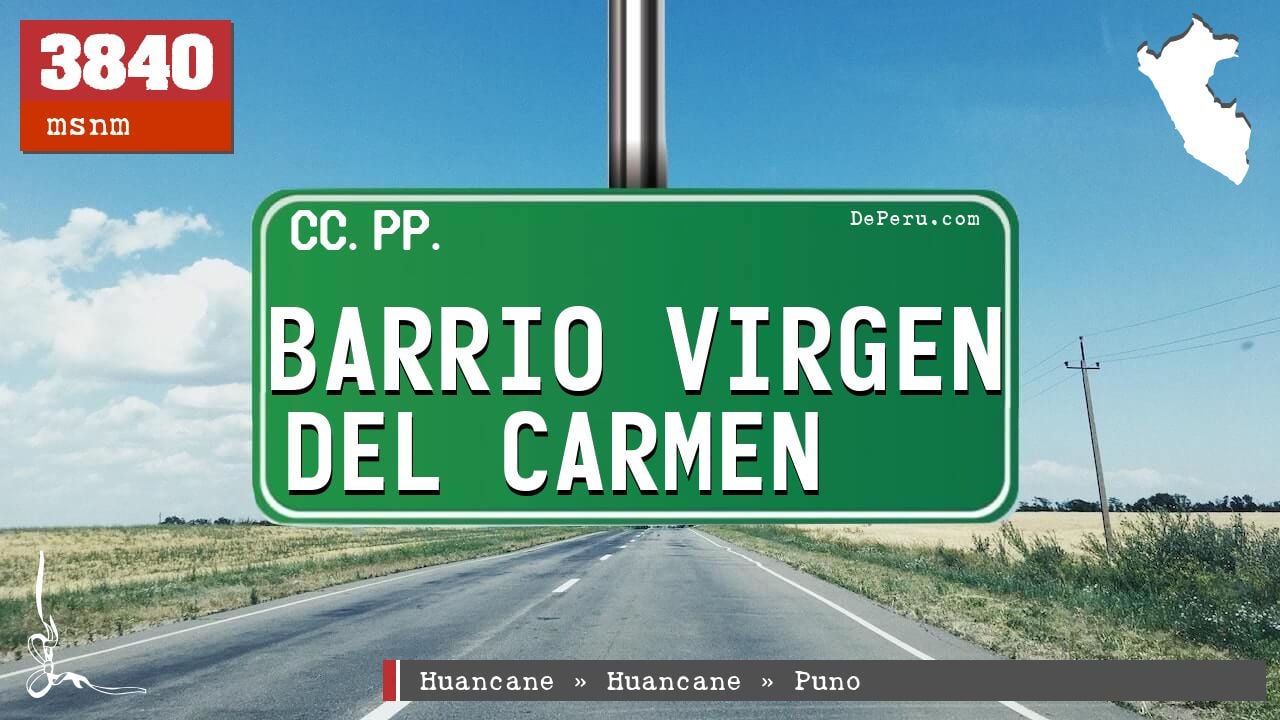 Barrio Virgen del Carmen