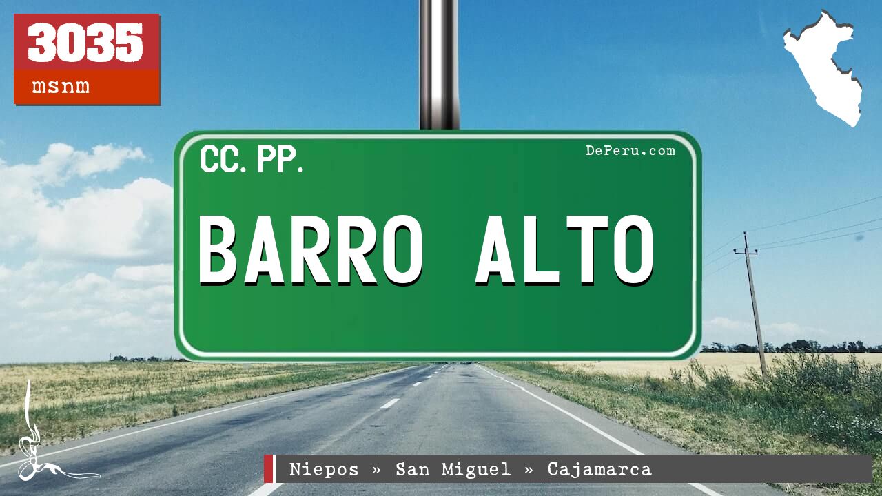 BARRO ALTO