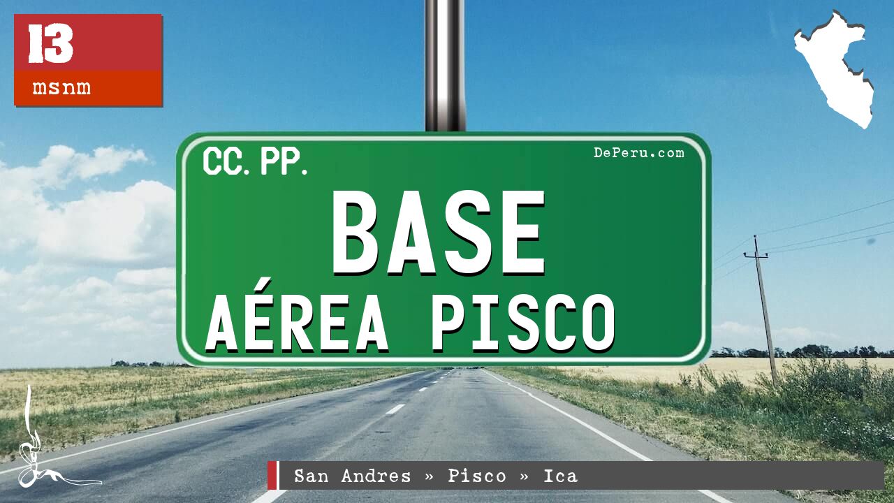 Base Area Pisco