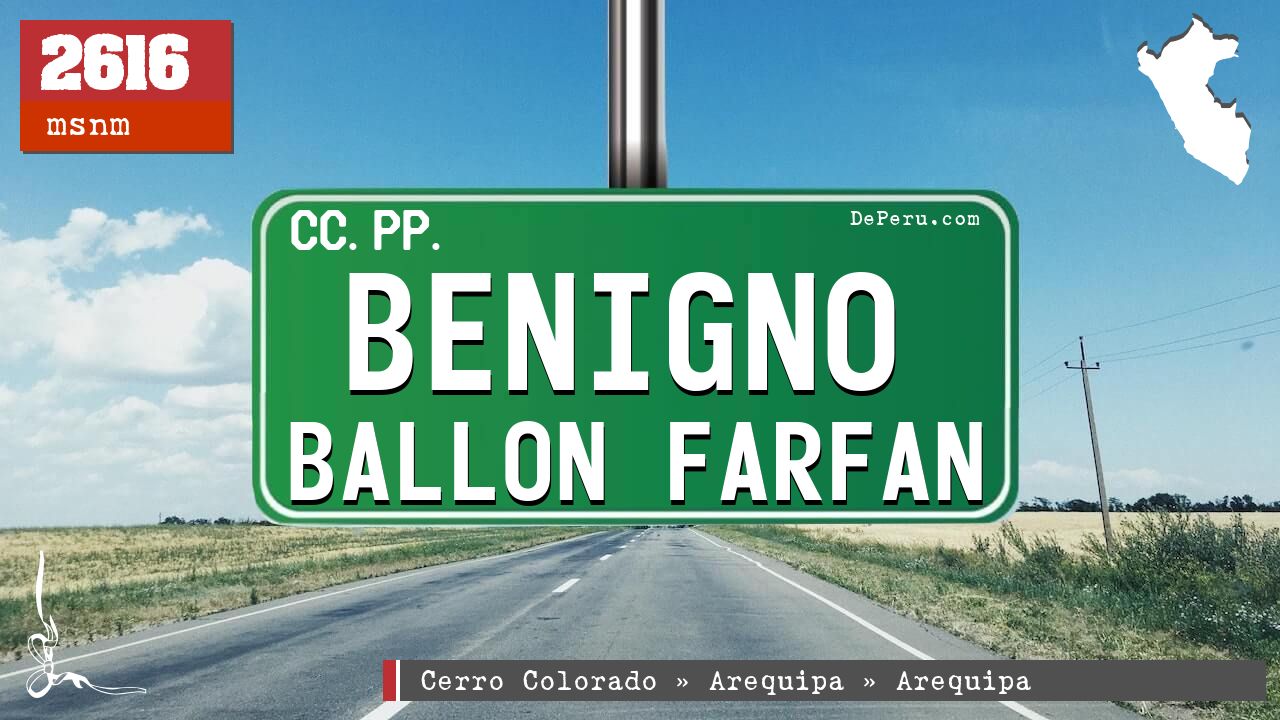Benigno Ballon Farfan