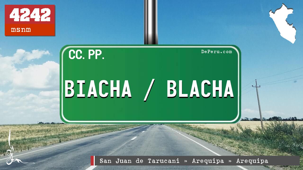 Biacha / Blacha