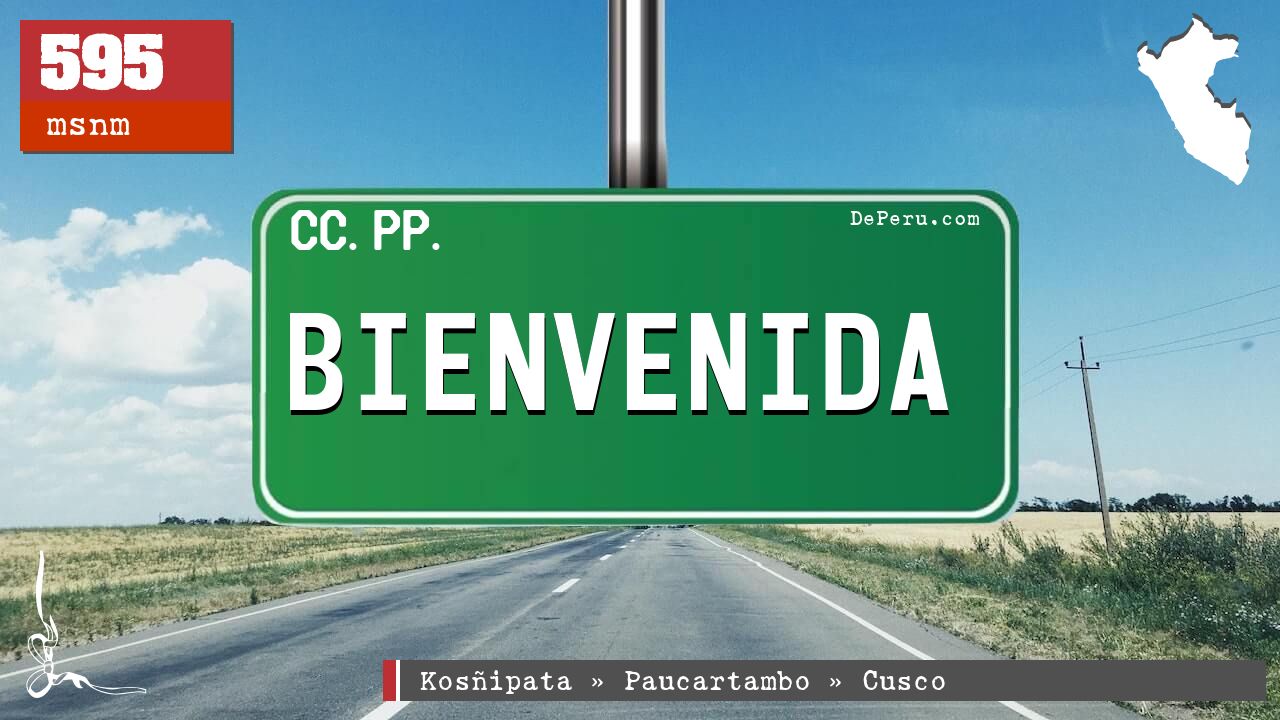 BIENVENIDA