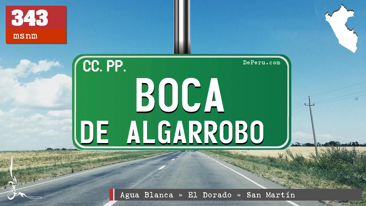 Boca de Algarrobo