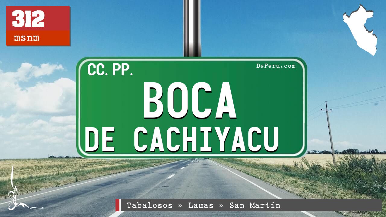 Boca de Cachiyacu