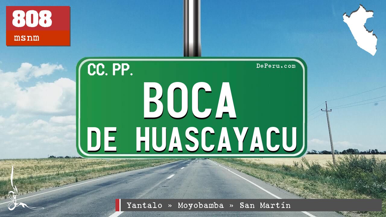 Boca de Huascayacu