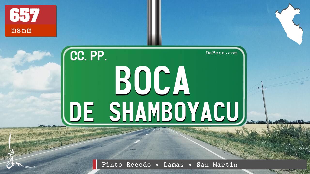 Boca de Shamboyacu